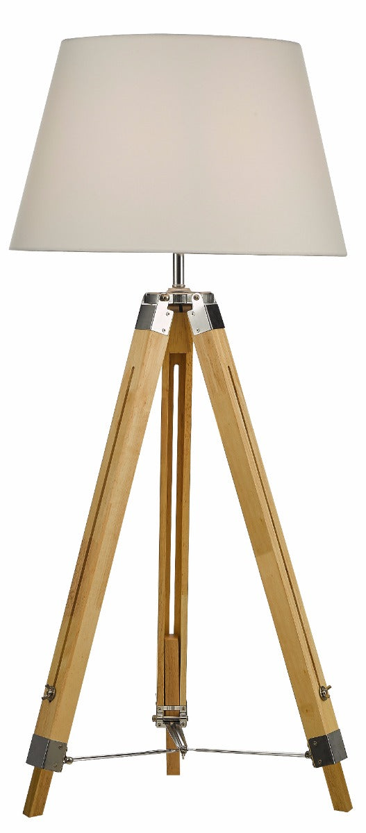 MARRAKESH Wooden Floor Lamp