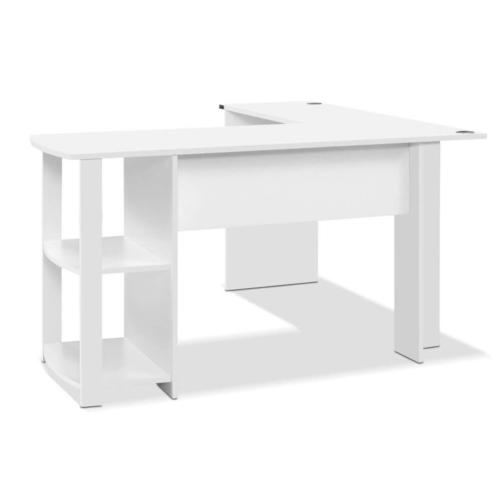 HARBIN Corner Study Table White