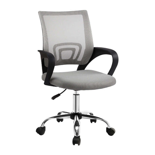 LEON Grey Mesh Office Chair