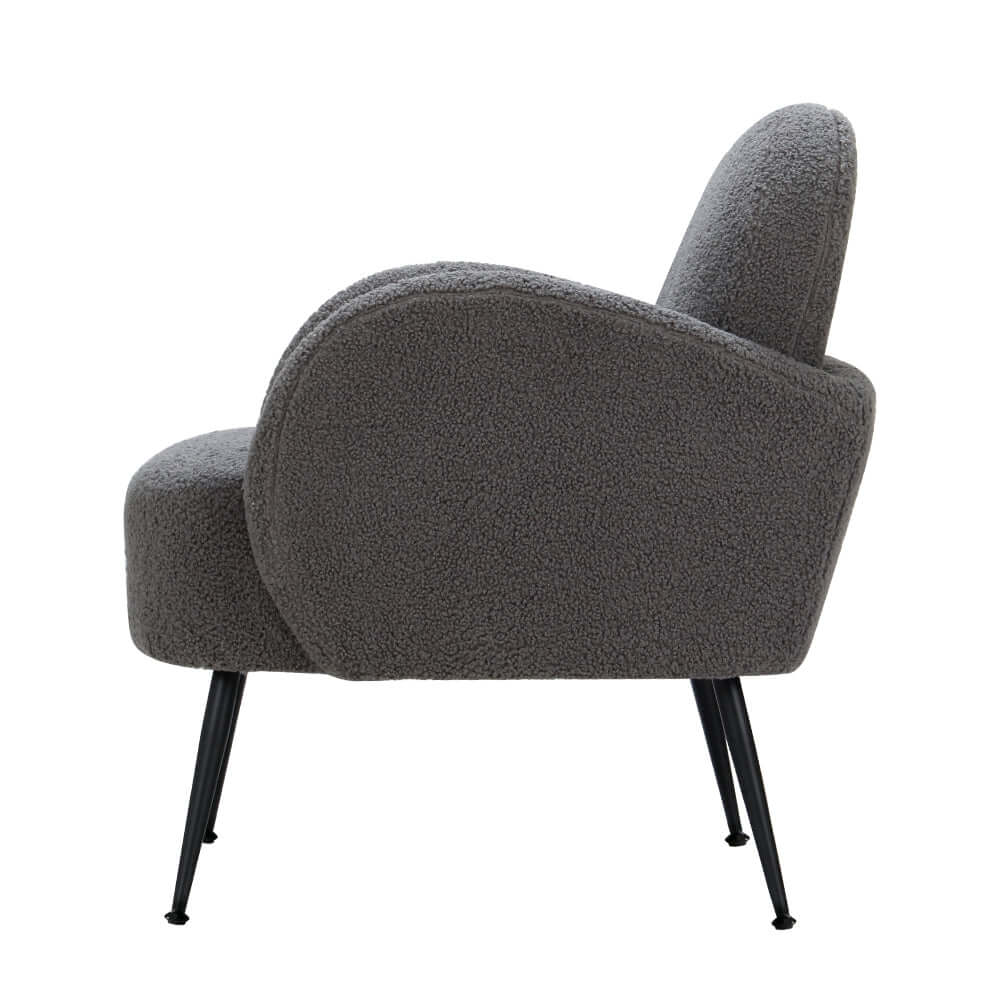 KOCHI Boucle Armchair Charcoal