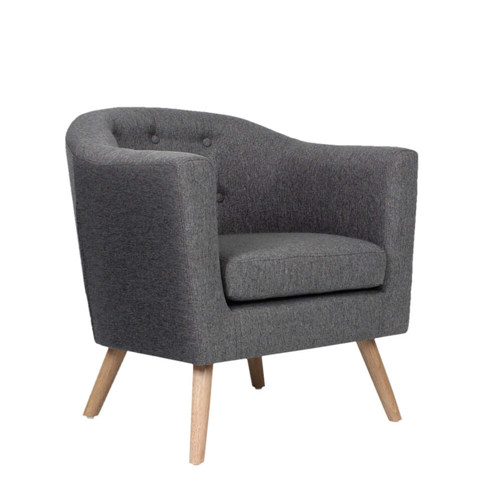 GRAZ Accent Armchair Grey