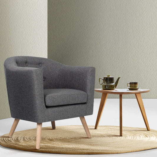 GRAZ Accent Armchair Grey