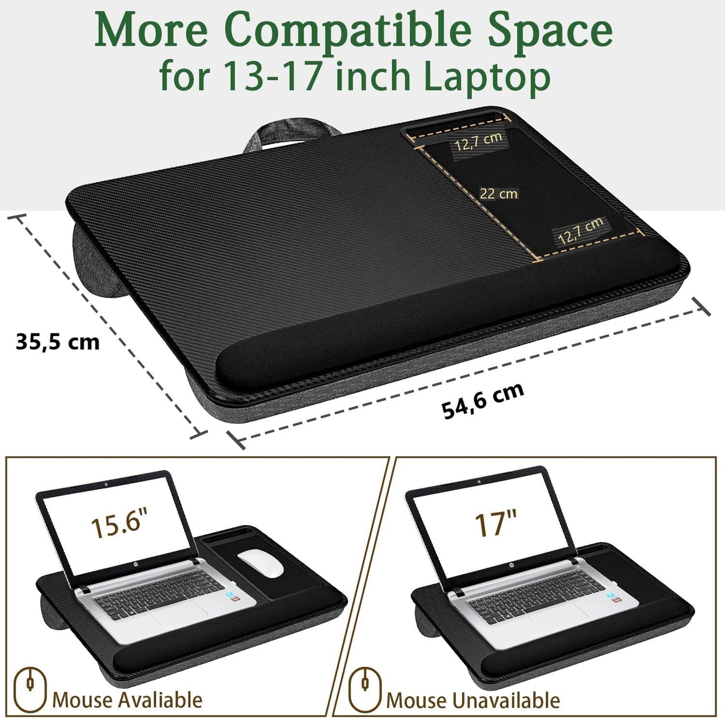 Portable Laptop Desk Black