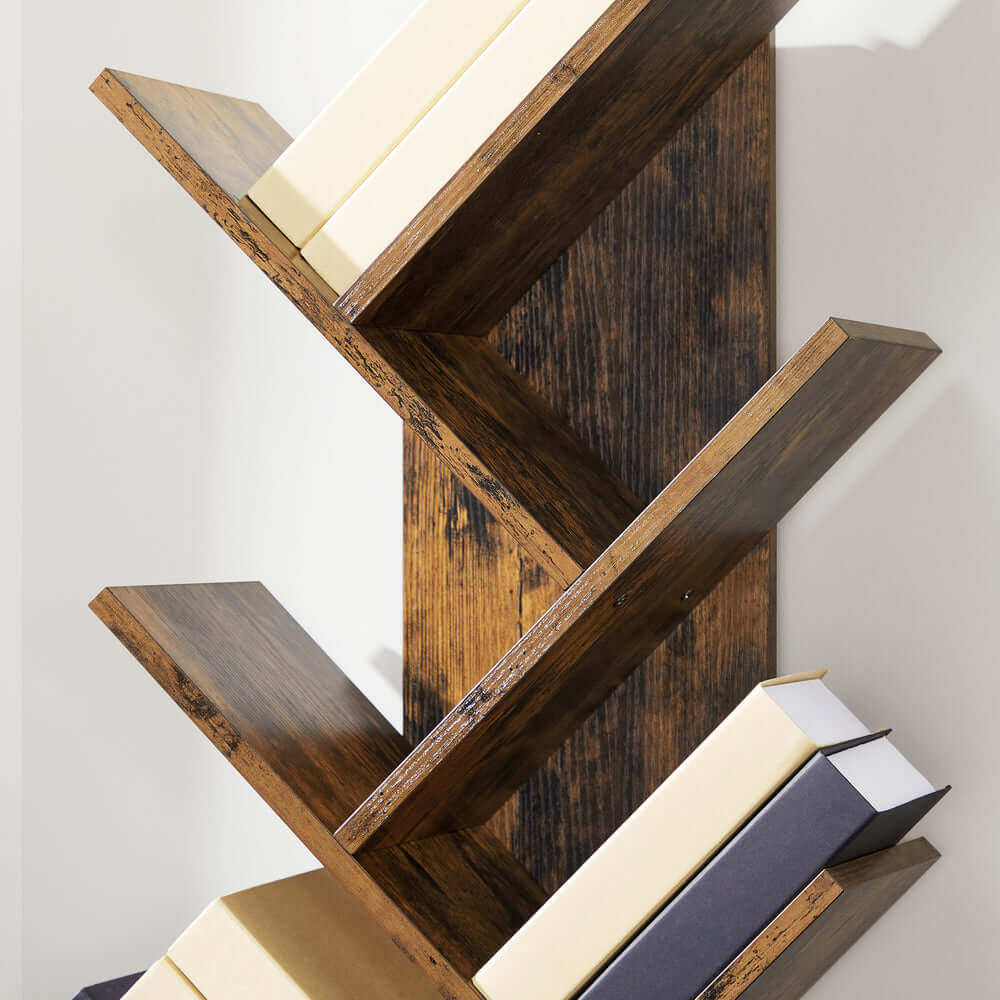 BANFF 8-Tier Tree Bookshelf