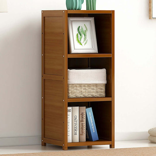 ANJI Bamboo Storage Bookcase Small