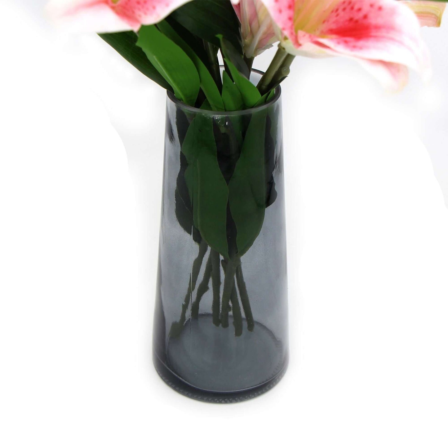BABYLON Premium Faux Pink Lily Arrangement 45cm